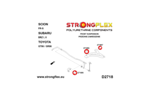 276194A: Full suspension bush kit SPORT