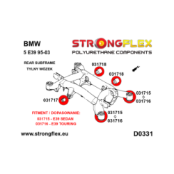036190A: Rear beam bush kit E39 Sedan SPORT
