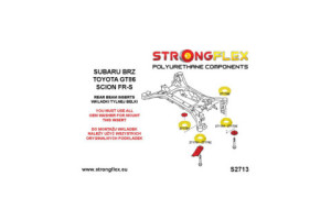 276182A: Rear subframe inserts mount kit SPORT