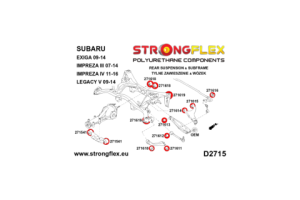 276166A: Full suspension bush kit SPORT