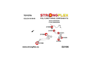 216162A: Rear suspension kit SPORT