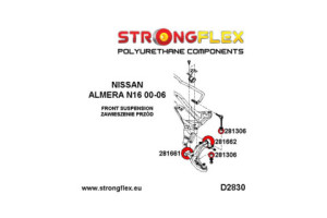 281661A: Front lower arm front bush SPORT