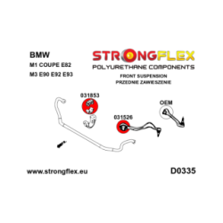 031526A: Front wishbone bush SPORT