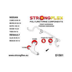 151595A: Front wishbone front bush SPORT