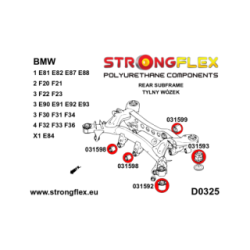 031593B: Rear subframe - rear bush
