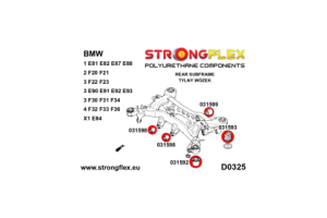 031592A: Rear subframe - front bush SPORT