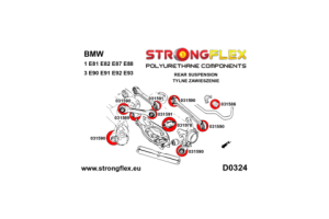 031591A: Rear upper control arm to hub bush SPORT