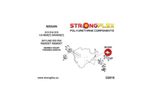 281555B: Gearbox mount NISSAN