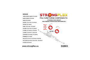 286116A: Full suspension bush kit SPORT