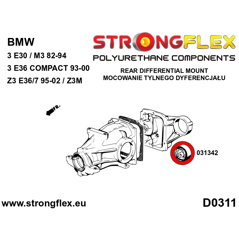 036108B: Full suspension bush kit