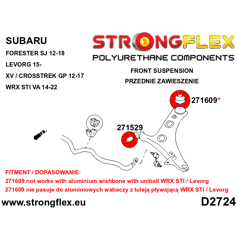 271529B: Front arm front bush