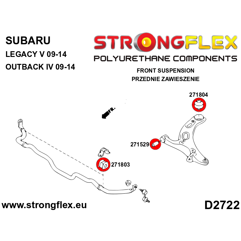 271529B: Front arm front bush