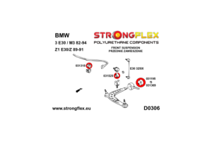 031525A: Front anti roll bar link bush SPORT