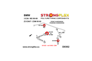 031525A: Front anti roll bar link bush SPORT