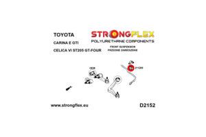 211289B: Front anti roll bush