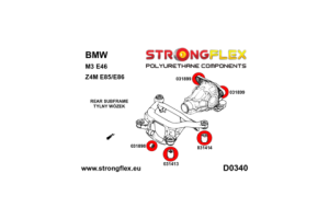 031413B: Rear subframe front bush