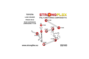 211448A: Rear lower arm bush SPORT