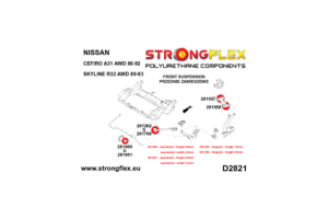281400B: Front anti roll bar bush