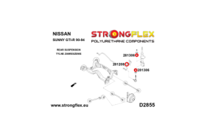 281306A: Anti roll bar link bush SPORT