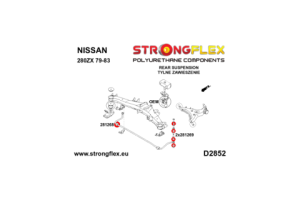 281268B: Rear anti roll bar bush