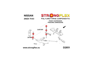 281265B: Front anti roll bar link bush