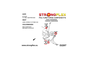 221344B: Front wishbone rear bush