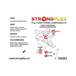 221084B: Anti roll bar link bush