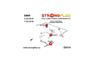 031411B: Front wishbone bush - rear