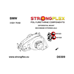 031323A: Rear diff mounting bush SPORT