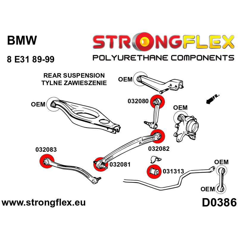 031313B: Rear anti roll barbush