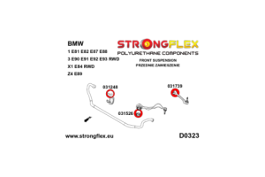 031248A: Front anti roll bar bush SPORT