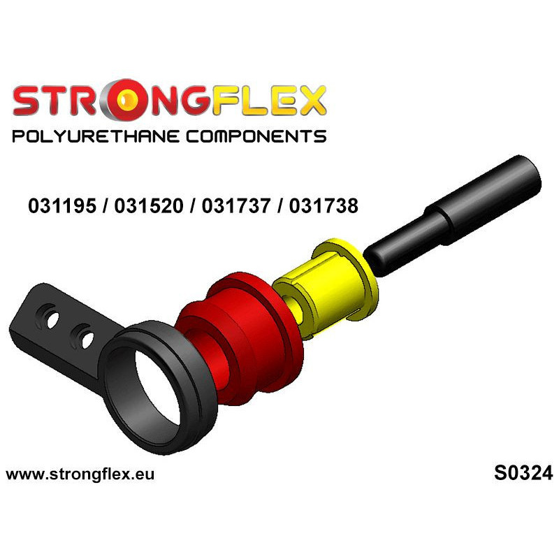 031195A: Front lower arm bush - centric 60mm SPORT