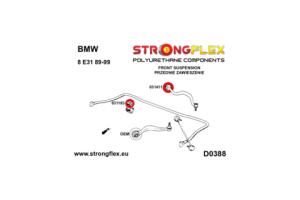 031183A: Front anti roll bar bush SPORT