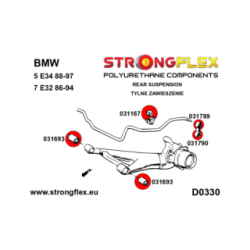 031167B: Anti roll bar bush front / rear