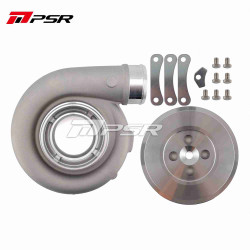 PULSAR 05-07 6.0 Powerstroke Turbo Compressor Drop In DIY Upgrade Kit - 2 in 1(Compressor Cover + Backing Plate)