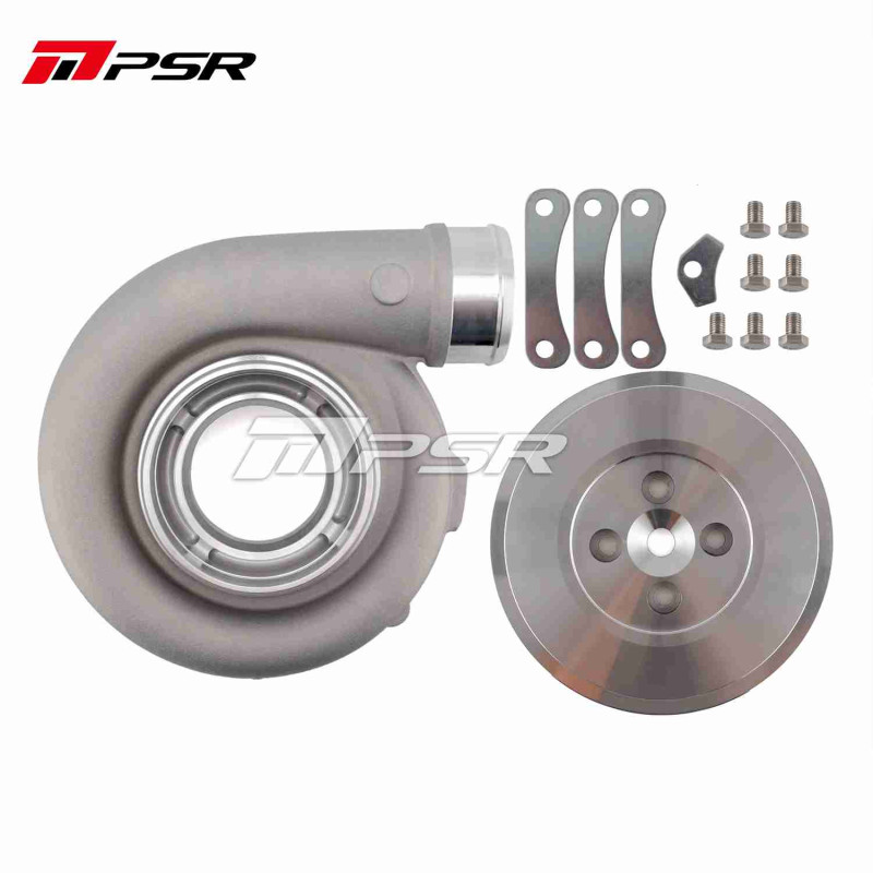 PULSAR 05-07 6.0 Powerstroke Turbo Compressor Drop In DIY Upgrade Kit - 2 in 1(Compressor Cover + Backing Plate)