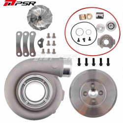 PULSAR 05-07 6.0 Powerstroke Turbo Compressor Drop In DIY Upgrade Kit - 4 in 1 (Compressor Cover + Backing Plate + Billet Compre