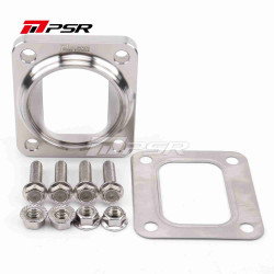 Pulsar Turbo Billet Transition Flange, Hardware Kit included for a easy installation - T4 Open to 2.5" SCH-10/40 Piping