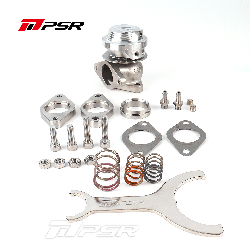 Pulsar Turbo NEW GENERATION WASTEGATE 38mm 2-Bolt External Wastegate - Silver