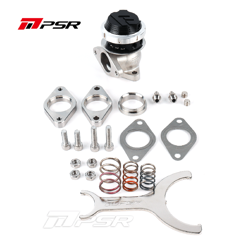 Pulsar Turbo NEW GENERATION WASTEGATE 38mm 2-Bolt External Wastegate-(US Inventory) - Black