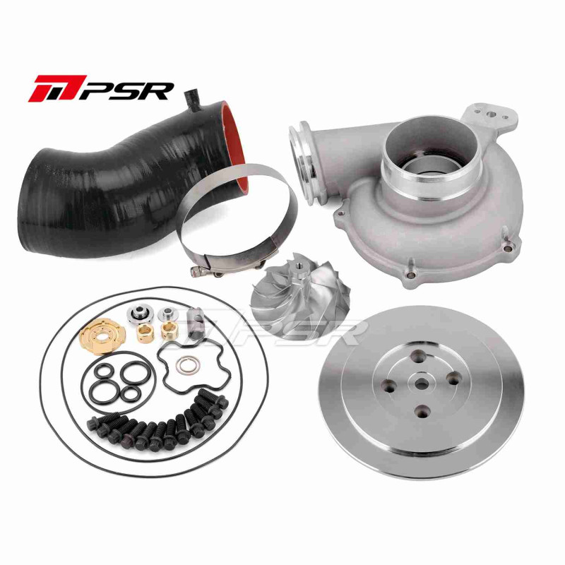 Pulsar Turbo Turbo Parts for PTX38 Turbo Charger Billet Compressor Wheel Rebuild Kit Turbine Wheel DIY Kit - DIY KIT 5 in 1