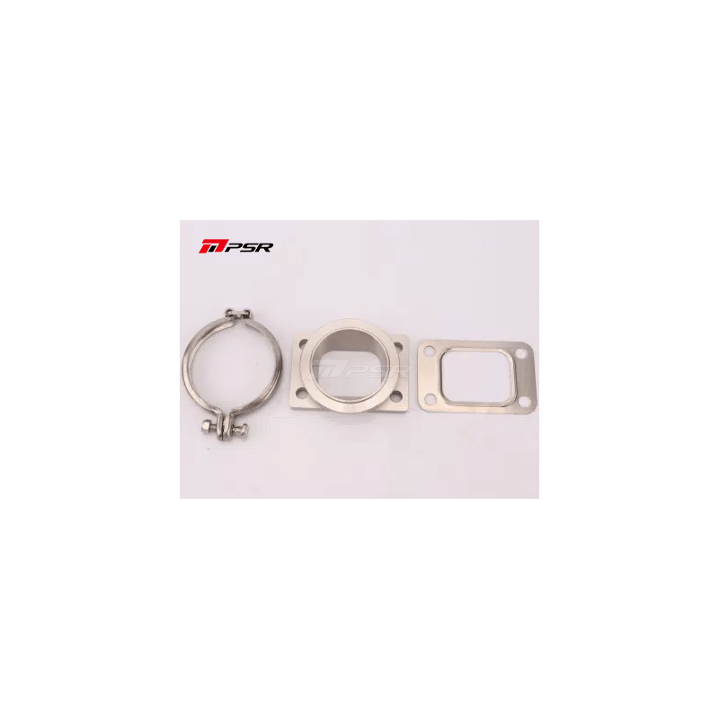 Pulsar Turbo V-Band to T25 Adapter COMPACT - Adapter Flange and Clamp kits