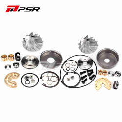 Rebuild Kit Billet Compressor Wheel for 2008-2010 Powerstroke 6.4 Turbos - 4 in 1: Both Sides Billet Compressor Wheels + Rebuild