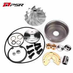 Rebuild Kit Billet Compressor Wheel for 2008-2010 Powerstroke 6.4 Turbos - Low Side Billet Compressor Wheel + Rebuild Kit