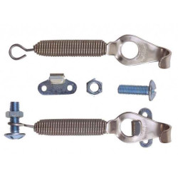 Attaches capot avec ressort en inox (la paire)