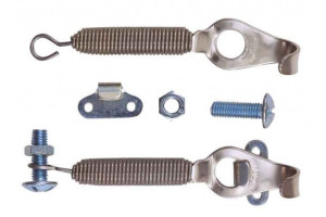 Attaches capot avec ressort en inox (la paire)