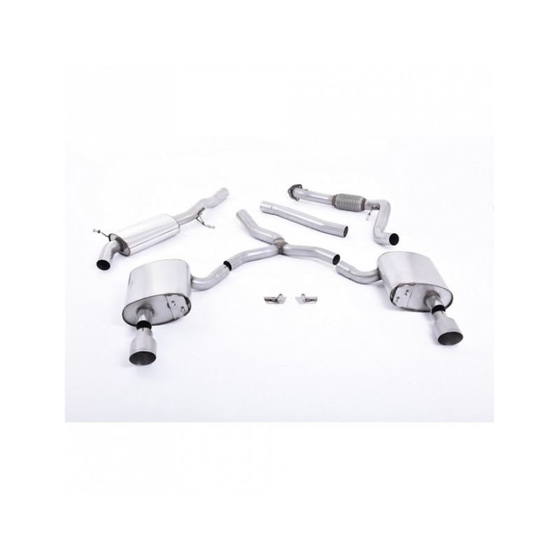 Catback Road + Milltek SSXAU613