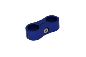 Collier 2 voies anodisé Bleu