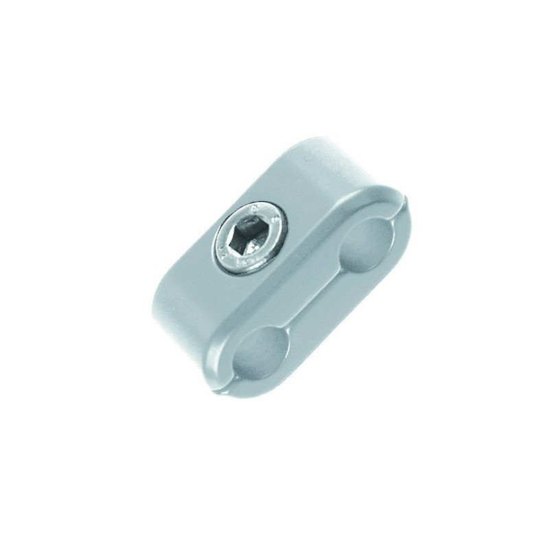 Collier 2 Voies Goodridge Anodisé Gris pour Série 600 Dash 03