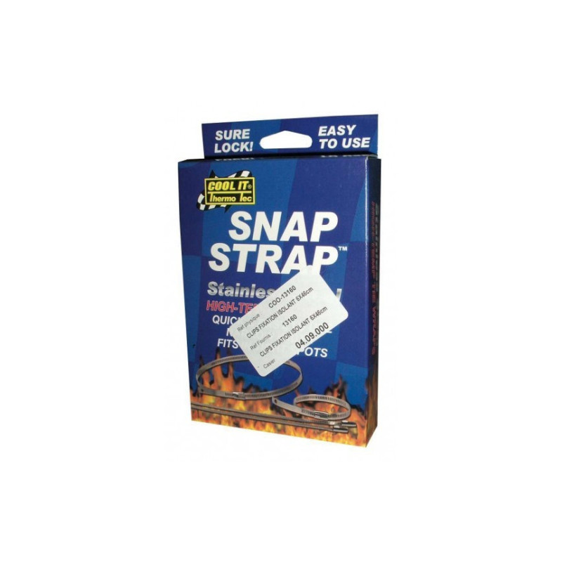 Colliers de Fixation Cool It Isolant 6x46cm